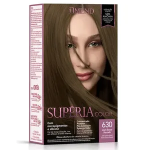 Tonalizante Amend Supéria Color Sem Amônia Louro Escuro Dourado 630