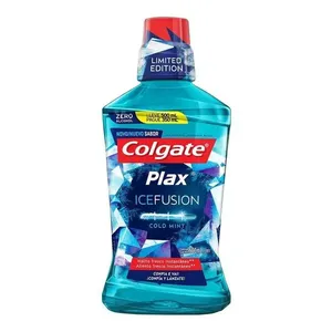 Enxaguante Bucal Colgate Plax Ice Fusion Cold Mint 500ml
