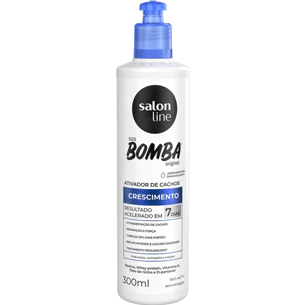 Ativador de Cachos Salon Line SOS Bomba 300ml