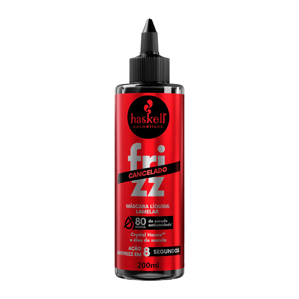 Máscara Líquida Lamelar Frizz Cancelado Haskell 200ml