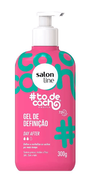 Gel de Definição To de Cacho Day After 300g Salon Line GEL SALON LINEE TO DE CACHO DEF DAY AFTER 300G