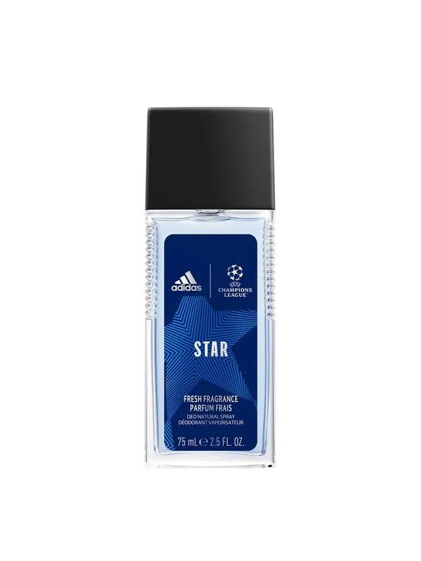 Adidas UEFA 10 Star Deodorant Natural Spray - Desodorante Masculino 75ml