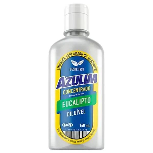 Limpador Perfumado Diluível Azulim Concentrado Eucalipto 140ml