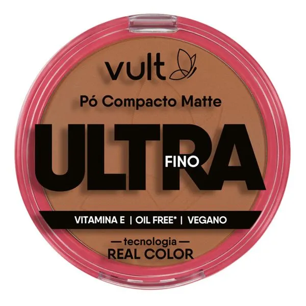 Pó Compacto Matte Vult Ultra Fino V480 9g