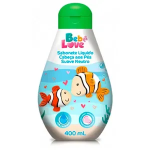 Sabonete Líquido Bebê Love Cabeça Aos Pés 400ml