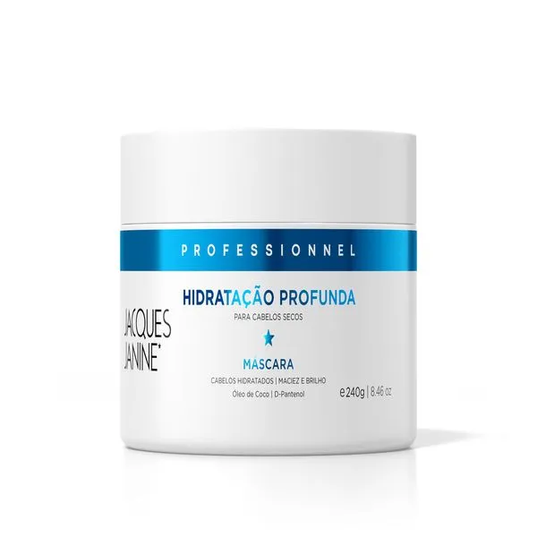 Máscara Capilar Jacques Janine Hidratação Profunda 240g