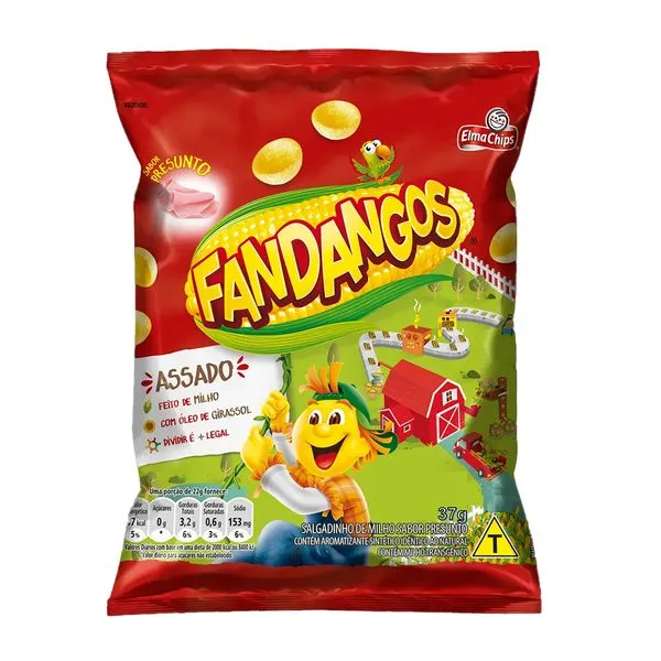 Salgadinho Elma Chips Fandangos Presunto 37g