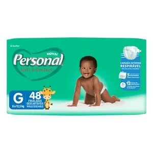 Personal Baby Fralda Mega G 48 Fr