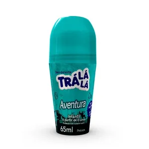 Desodorante Roll On Infantil Trá Lá Lá Kids Aventura 65ml