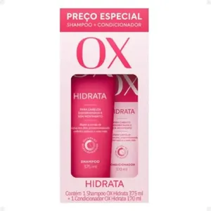 Kit Hidrata Ox Hidrata Shampoo 375ml + Condicionador 170ml