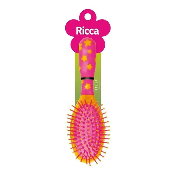 Escova de Cabelo Ricca Kids Oval