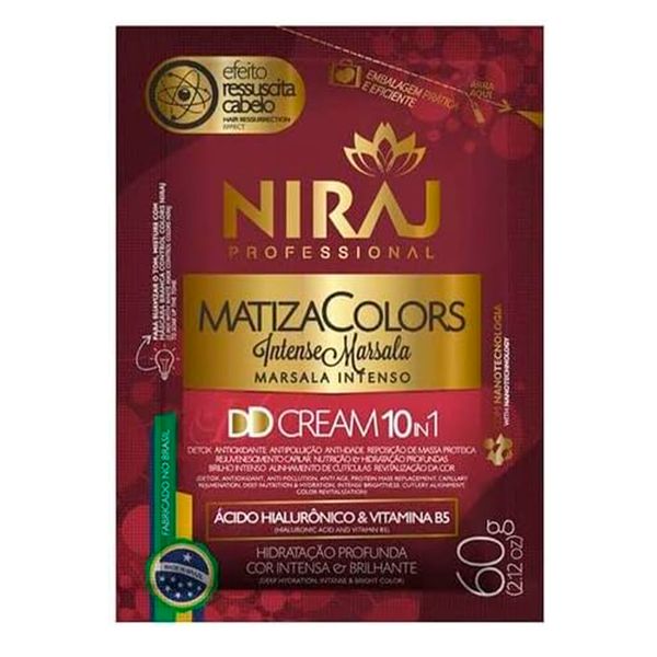 Sache De Tratamento Niraj Matizador Marsala 60g