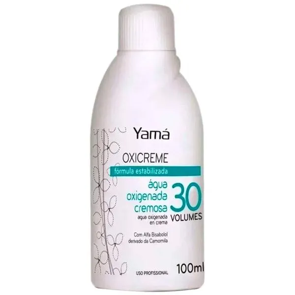 Água Oxigenada Cremosa 30 Volumes Yamá 100ml AGUA OXIGENAD CREM 30V YAMA 100ML