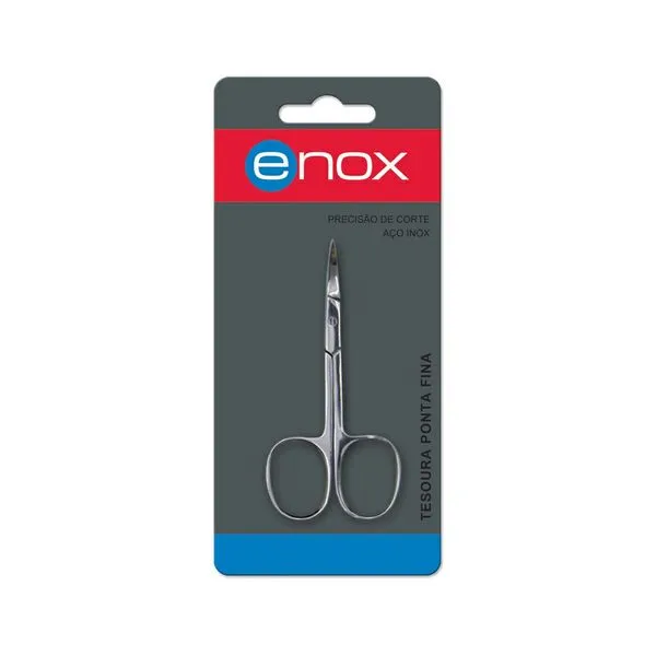 Tesoura de Unha Enox Ponta Fina