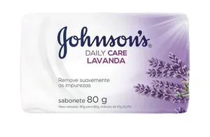 Sabonete em Barra Johnsons Daily Care Lavanda 80g
