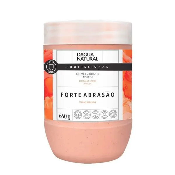 Creme Esfoliante D'agua Natural Apricot Forte Abrasão 650g