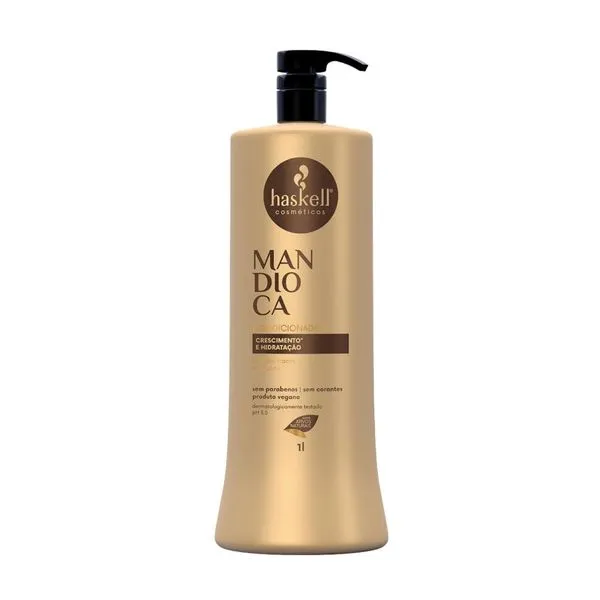 Condicionador Haskell Mandioca Força Crescimento 1000 ml