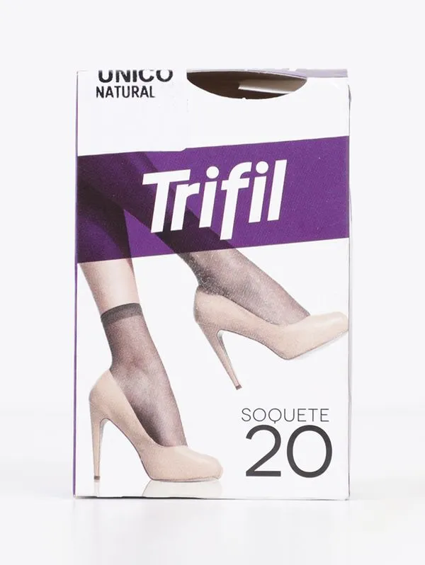 Meia Soquete Feminina Trifil NATURAL UN