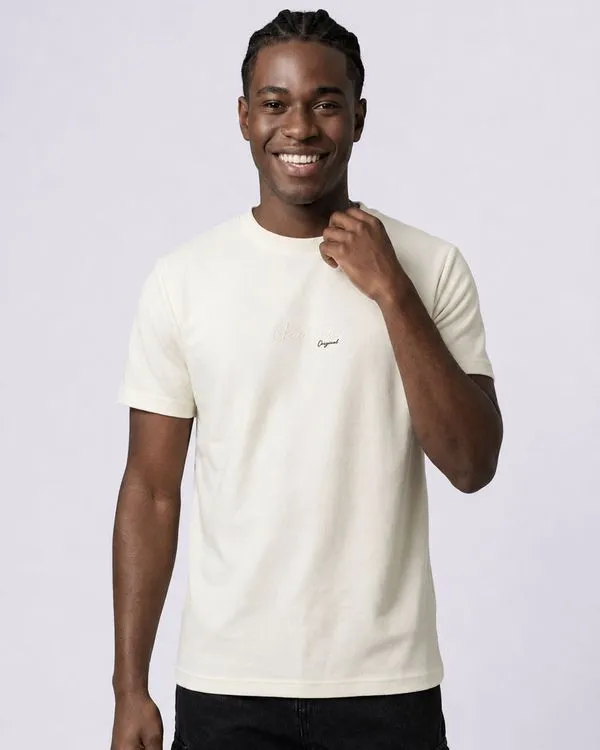 Camiseta Masculina Gangster Original Texturizada Off White P