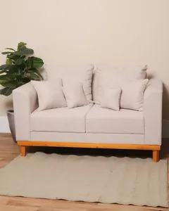 Tapete Kanyon Barrado Oasis 100cm x 150cm Bege UN