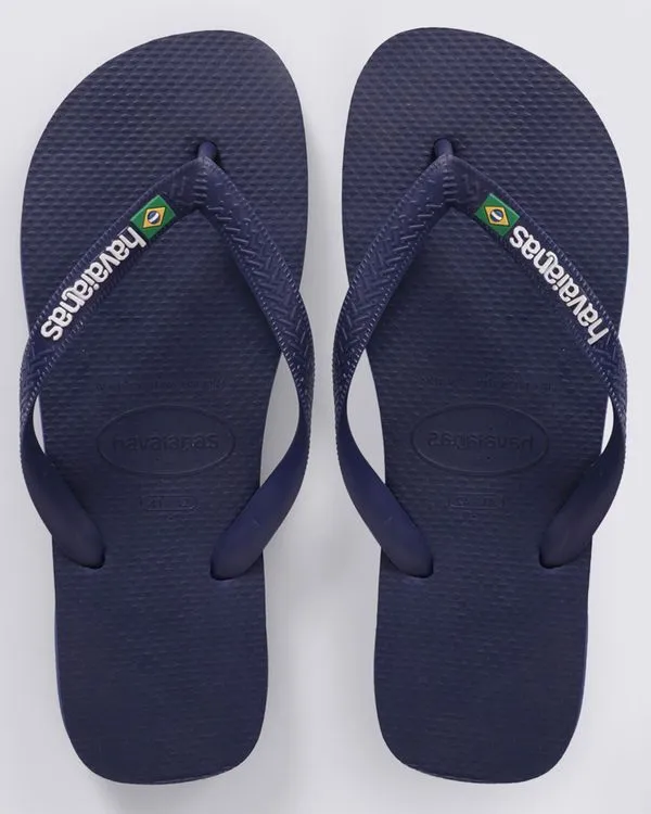Chinelo Havaianas Masculino Brasil Marinho 37/38