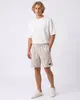 Bermuda Masculina Reta Viscolinho com Bolsos Off White P