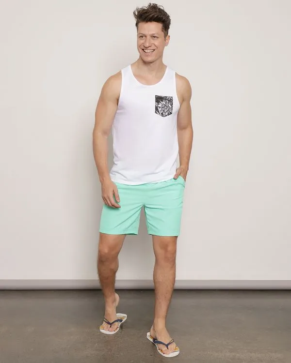 Bermuda Masculino Surf Bolso Verde M