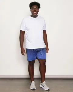 Bermuda Esportiva Plus Size Masculina Degradê Azul G1