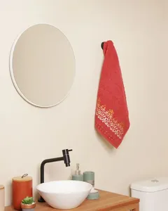 Toalha De Rosto Valletex 48cmx70cm Royale Vermelha UN