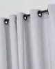 Cortina Isabel Estampada 180cm x 200cm Branyl Cinza UN