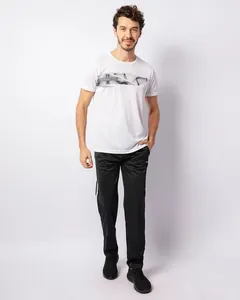 Calça Esportiva Masculina Fitter Helanca Com Bolsos Preta G