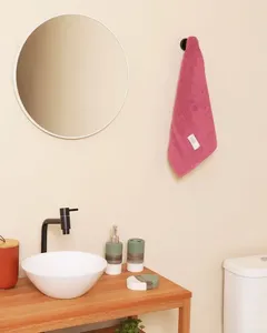 Toalha De Rosto 45cmx68cm Appel Cosmopolita Rosa UN