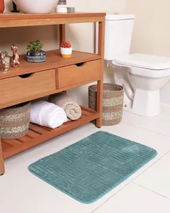 Tapete Felpudo 45cmx65cm Corttex Antiderrapante Verde UN