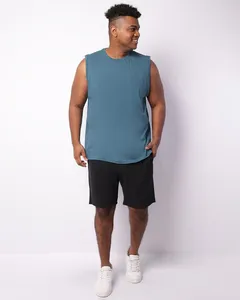 Bermuda Plus Size Masculina Texturizada Preta G3