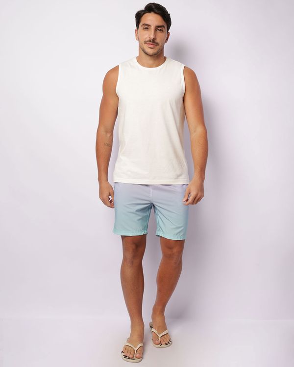 Short Masculino Surf Degradê Com Bolsos Lilás G