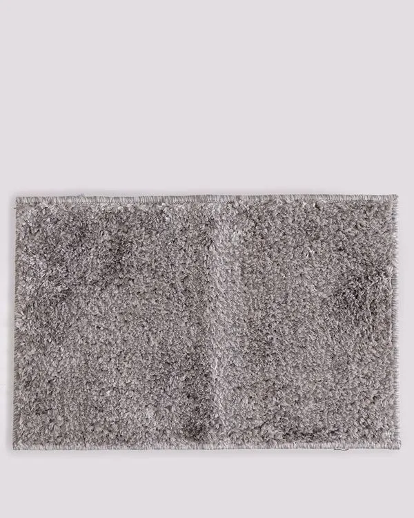 Tapete Linha Classic 40cm x 60cm Felpudo Cinza Médio UN