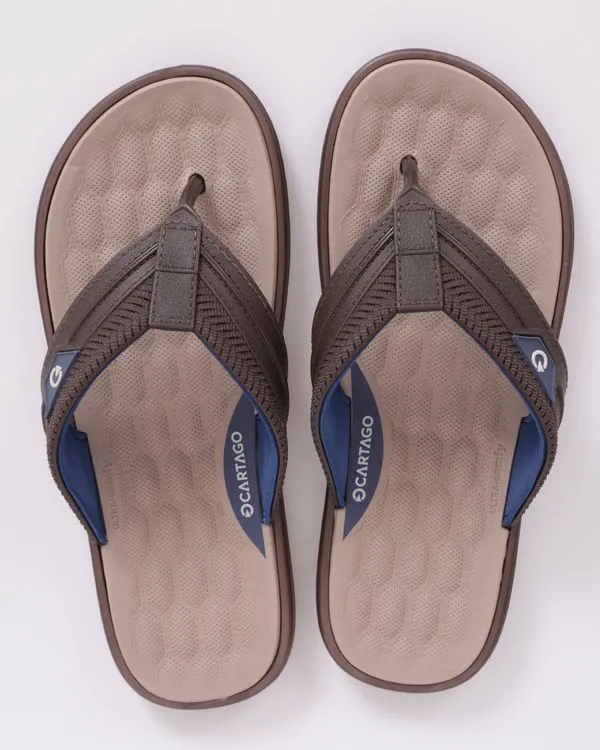 Chinelo Masculino Cartago Marrom 39