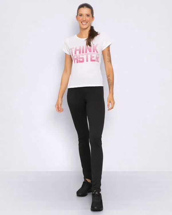 Calça Legging Feminina Fitter Fitness Preta M