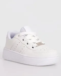 Tênis Bebê Casual Ollie Kings Branco 23