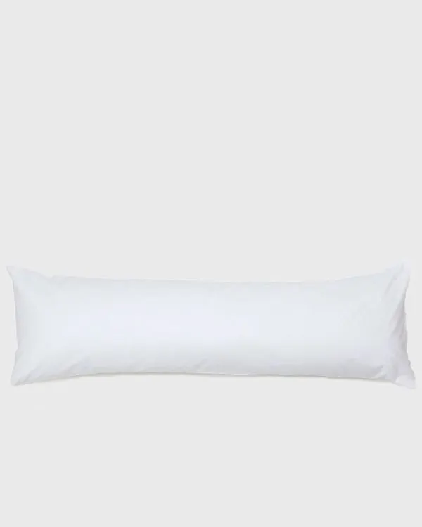 Fronha De Travesseiro de Corpo 130cm x 40cm Arte e Cazza Branca UN