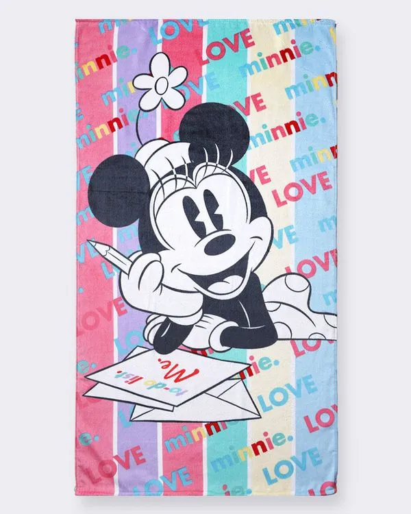 Toalha Infantil Disney Estampa Mickey Branca UN