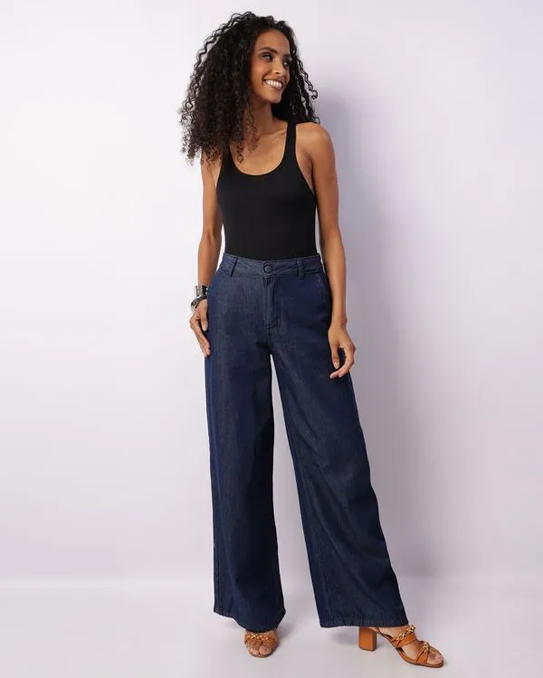 Body Feminino Regata Sem Costura Preto M