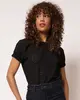 Blusa Feminina Berry & Co Laise Manga Curta Preta G