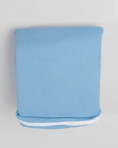 Capa Para Colchão Solteiro com Zíper Azul UN