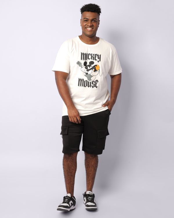 Bermuda Plus Size Masculina Reta Neoprene Preta G3