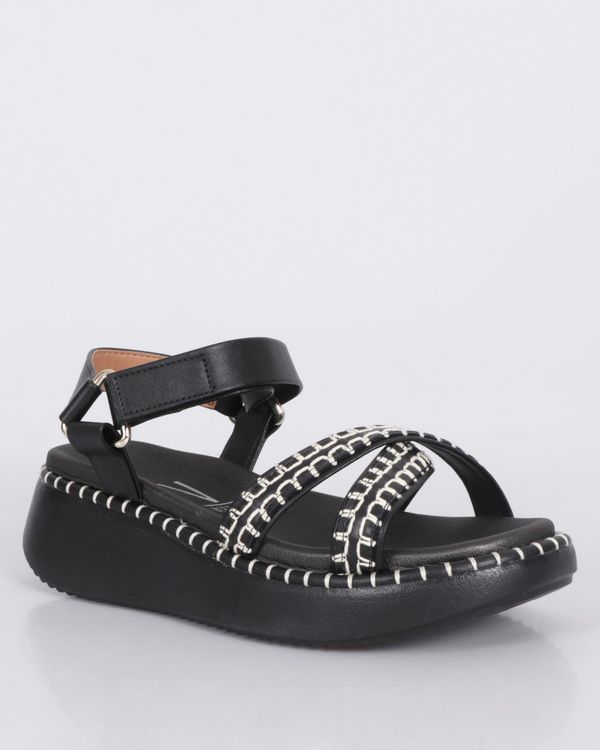 Sandália Feminina Vizzano Flatform Preta 34