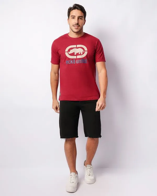 Bermuda Sarja Masculina Barra Desfiada Preta 44