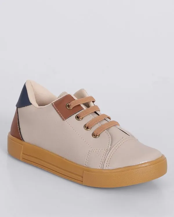 Tênis Infantil Casual Minipasso Bege 25
