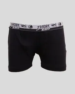 Cueca Boxer Infantil Lisa Preta 8