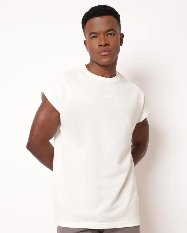Camiseta Masculina Oversized Texturizada Off White M
